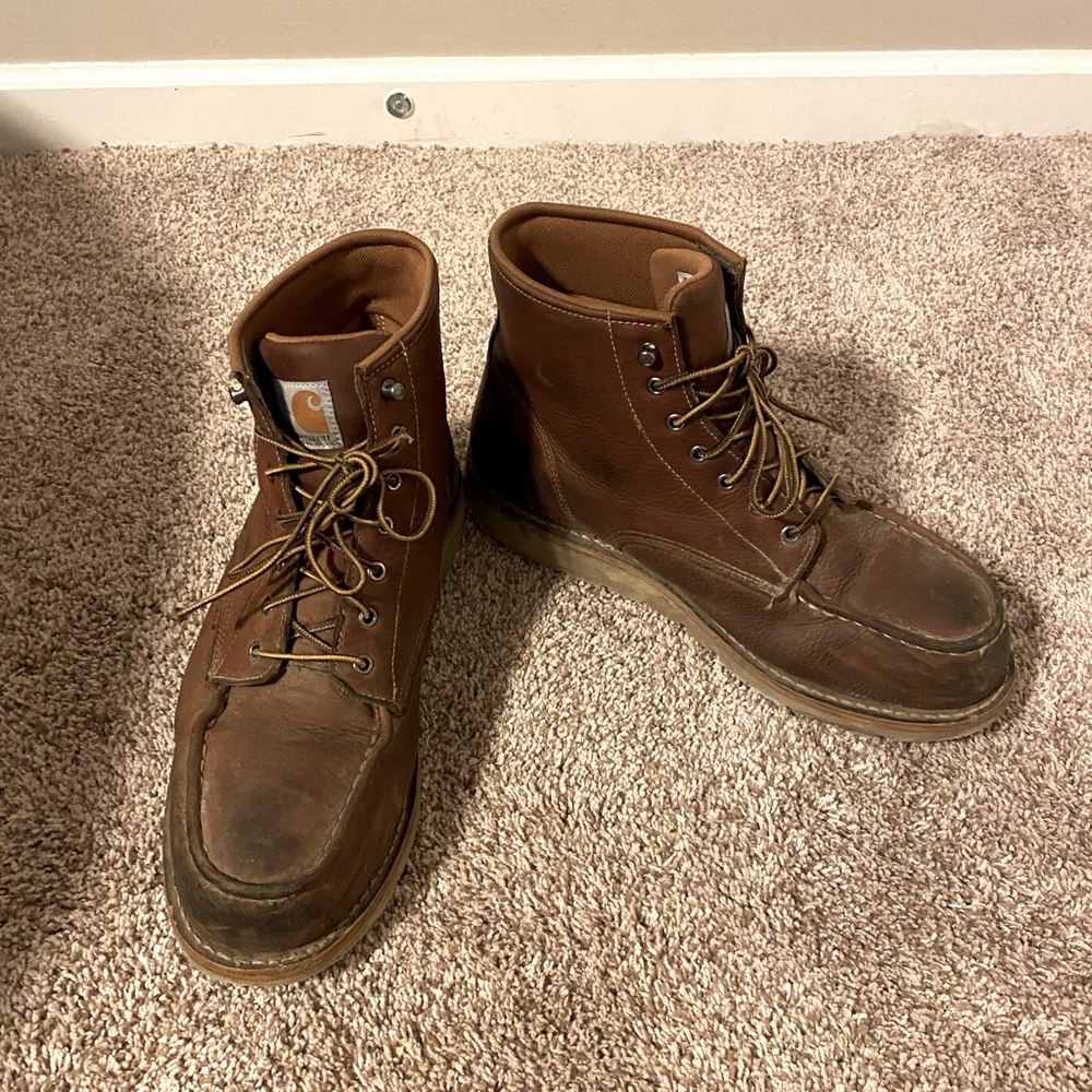 Carhartt work boots size 12